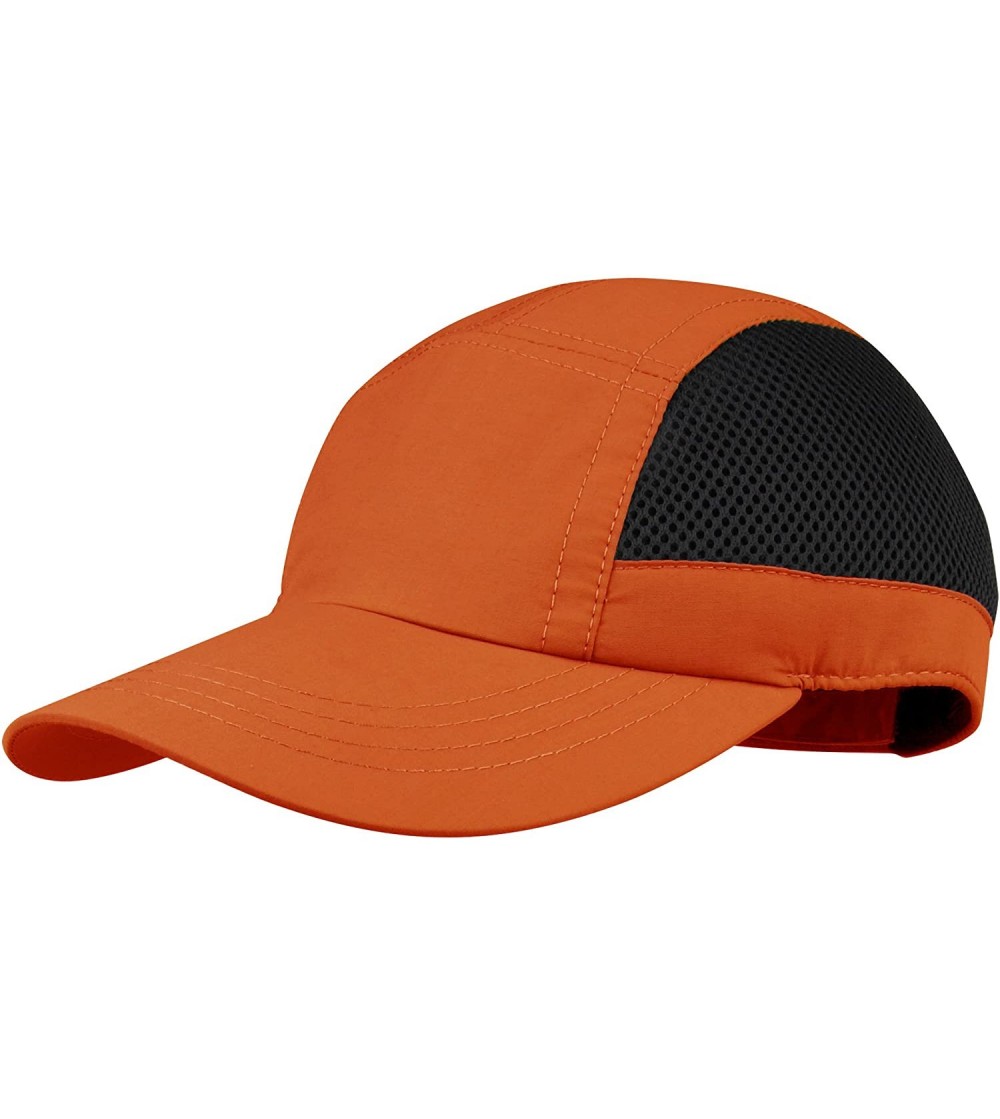 Baseball Caps Casual Outdoor Cap - Orange/Black - CF11LV4GX9N