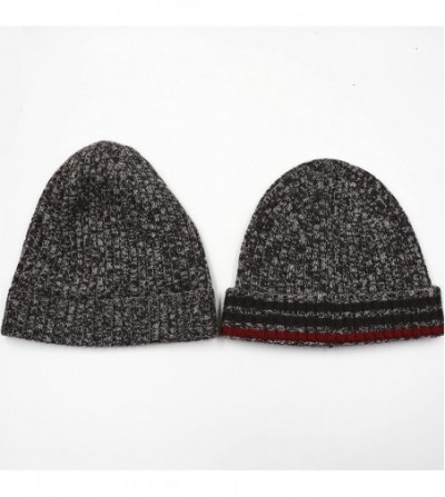 Skullies & Beanies Beanie Hat Warm Soft Winter Ski Knit Skull Cap for Men Women - Brown - CU18HS5W4LG