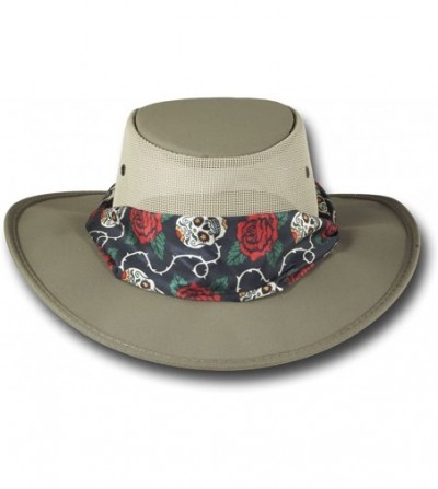 Sun Hats Ladies Canvas Drover Hat - Item 1047 - Khaki 3412 - C6182WZTHOT