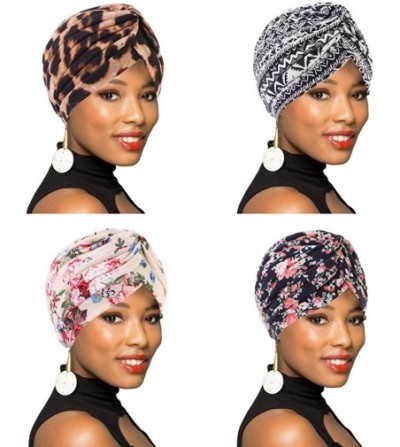 2Packs African Pattern Headwrap Pre Tied