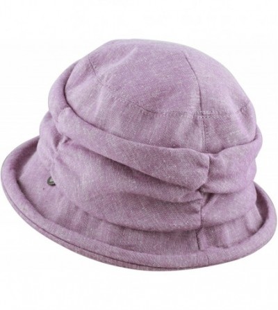 Bucket Hats Light Weight Packable Women's Sun Beach Bucket Outdoor Hat - Marie-lavender - CS18GZDG2T6