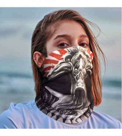 Balaclavas Bandana Cloth Face Mask Washable Face Covering Neck Gaiter Dust Mask - Skull 04 - Indian - CR199GK8QE6