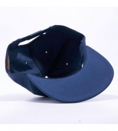 Baseball Caps Yupoong Classic 6502 Unstructured 5 Panel Snapback Hats Vintage Baseball Caps - Navy - CO1836ITYTG
