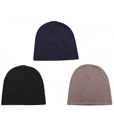 Unisex Solid Color Jersey Beanie