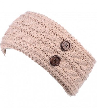 Womens Winter Fleece Crochet Headband