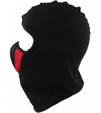 Balaclavas Cs Hat Outdoors Headgear Motorcycle Mask Sunscreen Ski Balaclava - Red - CK189U824O0