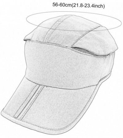 Baseball Caps Unisex Baseball Cap Adjustable Polyester Sun Protection Climbing Cap Driving Sun Hat - Style 3 & Red - C818OOEXYMY