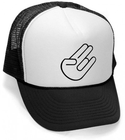 Baseball Caps The Shocker - Funny Vulgar Joke Party frat Mesh Trucker Cap Hat- Black - C611K7JRWA1