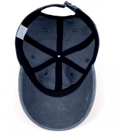 Baseball Caps Mens Elite-Archery-Logo_WPS- Cowboy Baseball Hat Adjustable Trucker Cap FitsFlat Hats - Blue - CZ18X8THNEI