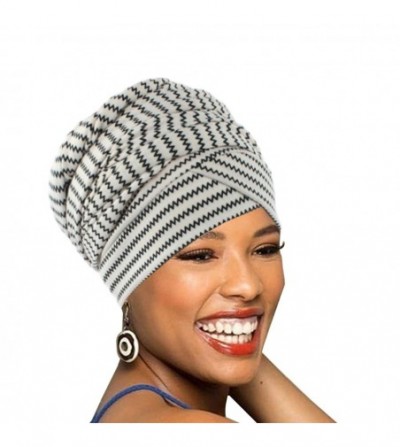 Headbands Easy Wearing African Head Wrap-Long Scarf Turban Shawl Hair Bohemian Headwrap - 001-Colour13 - CB18RK68MDY