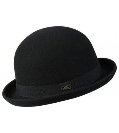 Fedoras Bowler (Derby) Wool Hat - Black - CG11DQPCD1H