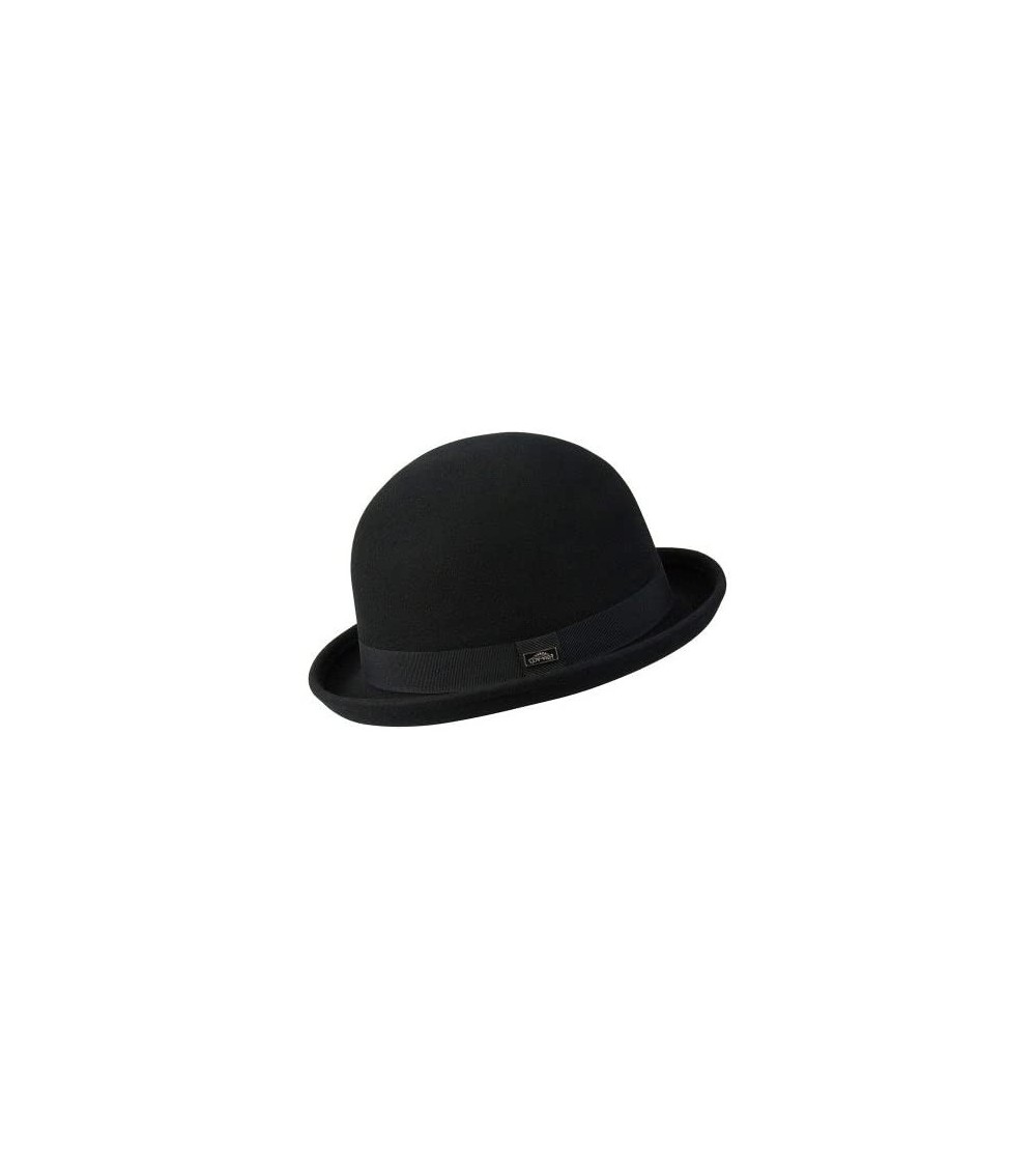 Fedoras Bowler (Derby) Wool Hat - Black - CG11DQPCD1H