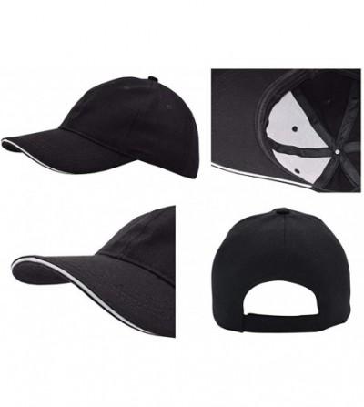 Baseball Caps Adult Unisex Fashion Godzilla Adjustable Sandwich Baseball Hats for Mens&Women - Red - CL18YU4WZDN