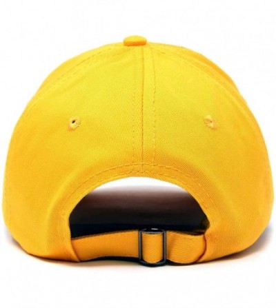 Baseball Caps Volleyball Mom Premium Cotton Cap Womens Hats for Mom - Gold - CL18IWXN2QZ