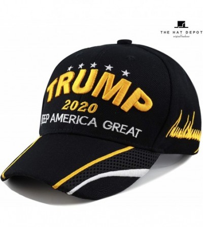Baseball Caps Original Exclusive Donald Trump 2020" Keep America Great/Make America Great Again 3D Signature Cap - C718WO7U0MD