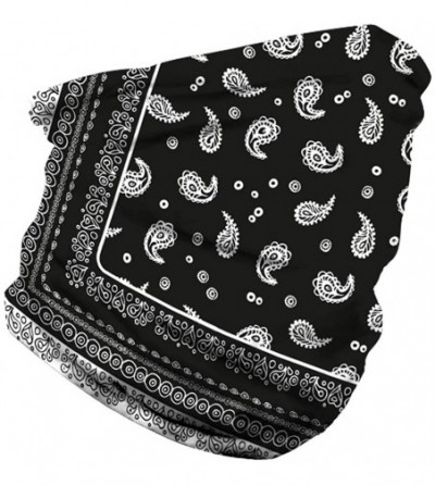Balaclavas 2 Pcs Face Bandanas Mens Womens Headband Shield Scarf Neck Gaiters - Color V - CA198OSRG3Z
