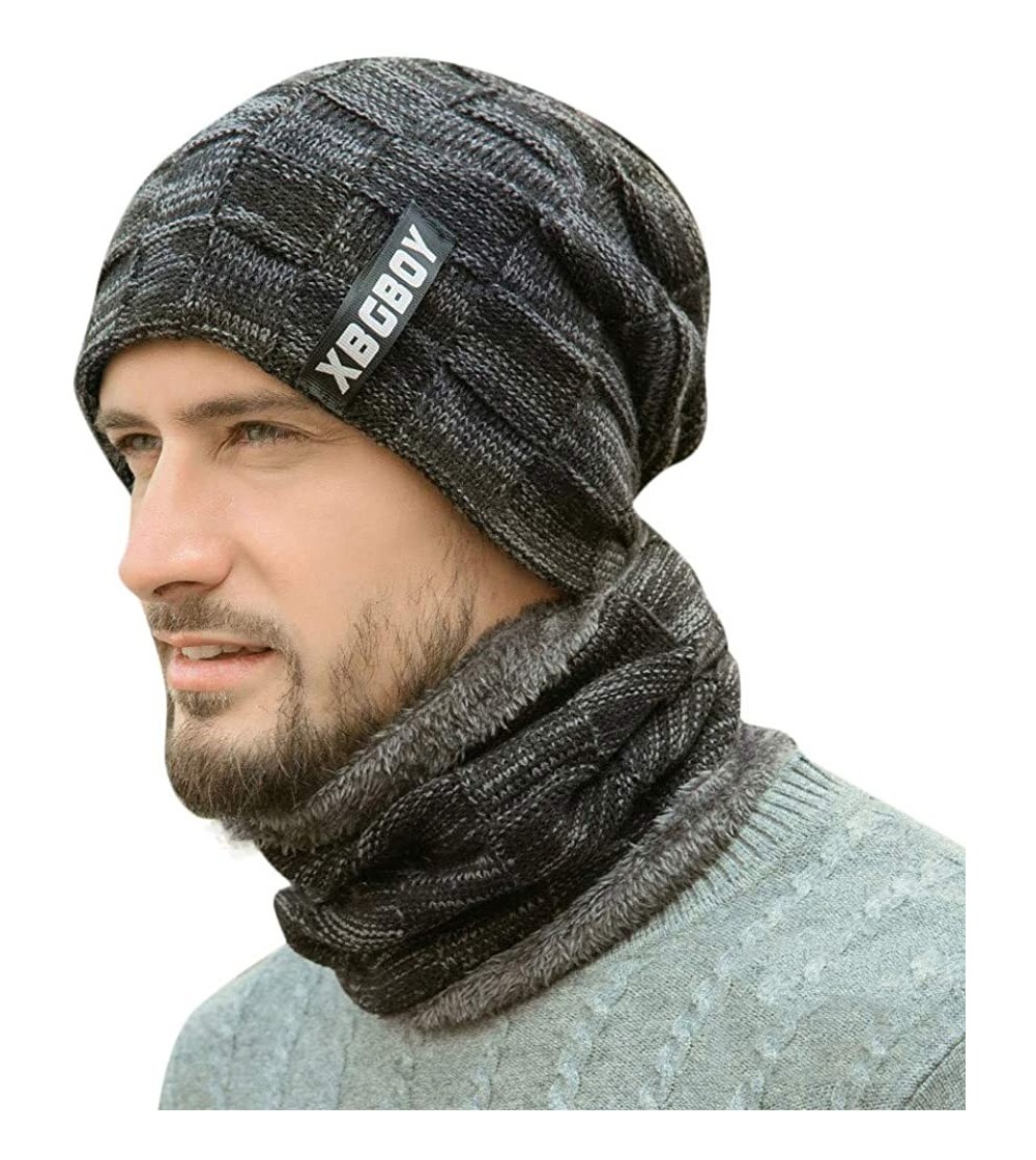 Skullies & Beanies Unisex Beanie Skull Cap Circle Neck Warmer Gifts Comfortable Soft Slouchy Warm Scarf and Hat - CR1933KXDHY