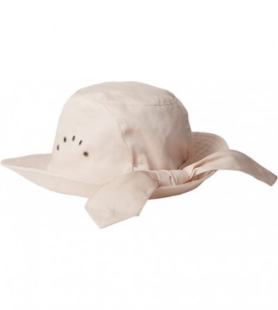 Bucket Hats Women's Knotted Cloche Hat - Sand - CT118E2TX51
