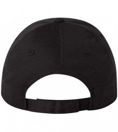 Baseball Caps VC900 - Poly/Cotton Twill Cap - Black - C4118D1BHRF