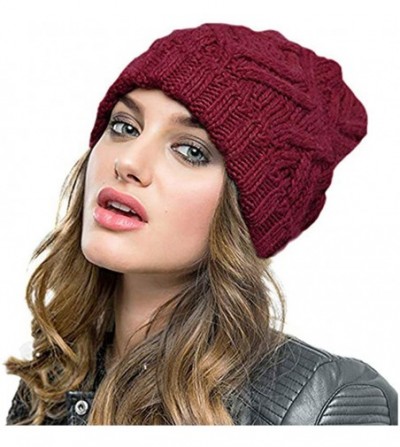 TEight Slouchy Women Warm Oversized Hats Thick