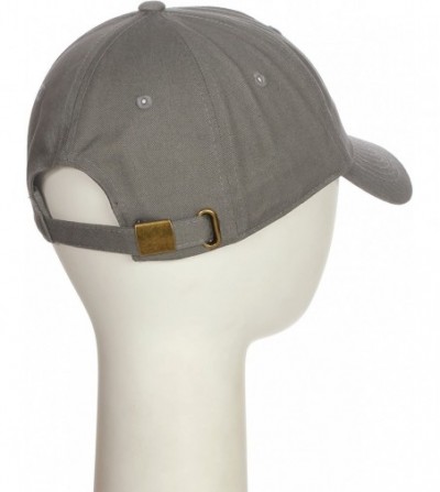 Baseball Caps Custom Hat A to Z Initial Letters Classic Baseball Cap- Light Grey White Black - Letter Q - CY18NDNUQX3