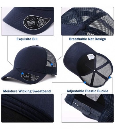 Baseball Caps Unisex SPF Quick-Drying Running Baseball Cap Large Bill Sun Hat 55-61cm - Dark Grey_99775 - C318TYS5SX4
