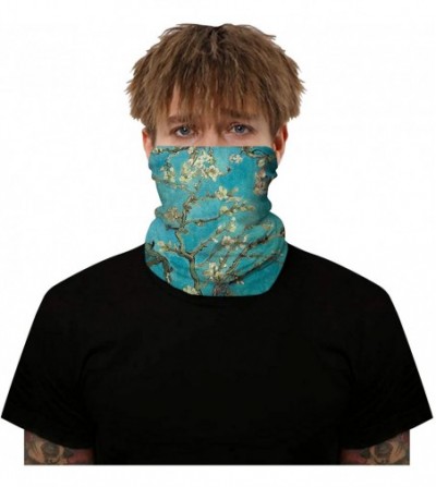 Balaclavas 3D Seamless Face Mask Rave Bandana for Men Women Neck Gaiter Scarf Dust Wind Balaclava Headwear - CO197TY6OH0