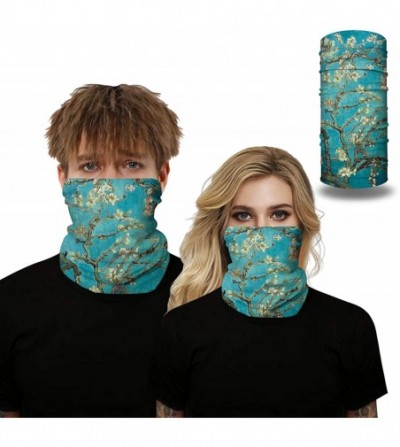 Balaclavas 3D Seamless Face Mask Rave Bandana for Men Women Neck Gaiter Scarf Dust Wind Balaclava Headwear - CO197TY6OH0