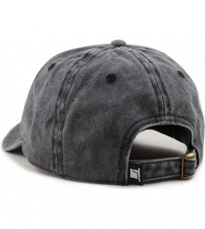 Baseball Caps 100% Cotton Pigment Dyed Low Profile Dad Hat Six Panel Cap - 1. Black - CG17Y02LTG2