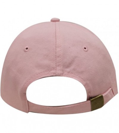 Baseball Caps Girl Power' Cotton Baseball Cap - Pink - CV12KBLE9ZB