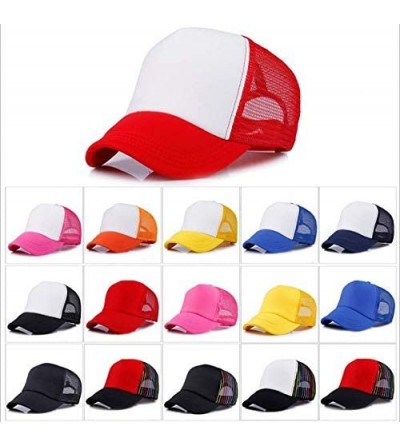 Baseball Caps Custom 100% Cotton Ball Hat Vintage Baseball Cap Classic Unisex Cowboy Hat Adjustable - B-t-red - CD18UT7Z2Y7