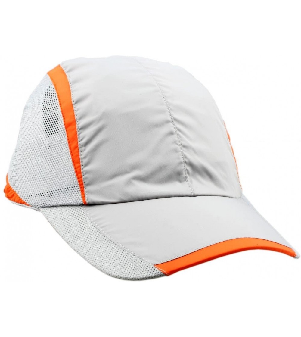 Baseball Caps Baseball Cap Hat-Running Golf Caps Sports Sun Hats Quick Dry Lightweight Ultra Thin - 02-light Grey - CV12HWE86J5