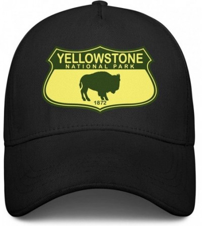 Baseball Caps Yellowstone National Park Casual Snapback Hat Trucker Fitted Cap Performance Hat - Yellowstone National Park-22...