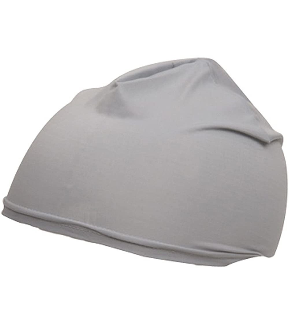 Sun Hats Nylon Skull Cap-Grey - Grey - C3111GHV895