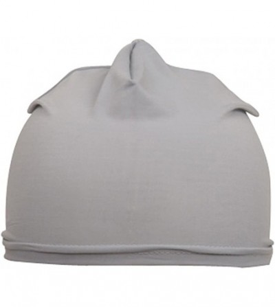 Sun Hats Nylon Skull Cap-Grey - Grey - C3111GHV895