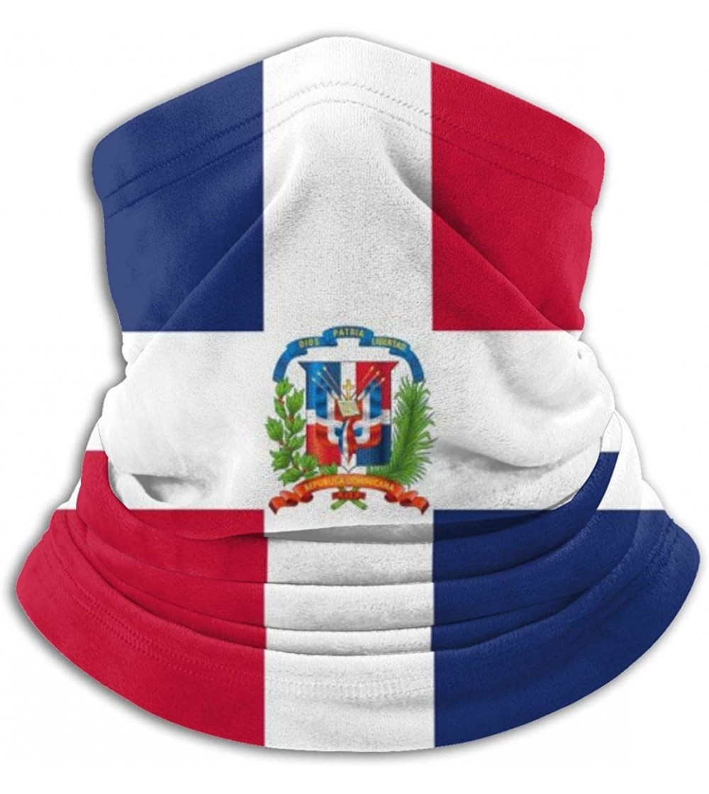 Balaclavas Dominican Republic Flag Protection Face Mask Balaclava Dust Mask Multifunctional Headwear Neck Gaiter - CV197TDH487