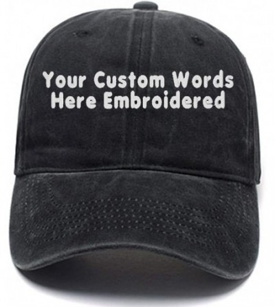 Baseball Caps Hip Hop Snapback Casquette-Embroidered.Custom Flat Bill Dance Plain Baseball Dad Hats - Black-1 - CN18HKEQRTW