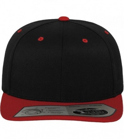 Baseball Caps 110 FITTED SNAPBACK TRUCKER CAP - Black/Red - C311IMXMF5H