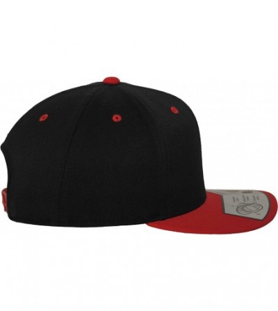 Baseball Caps 110 FITTED SNAPBACK TRUCKER CAP - Black/Red - C311IMXMF5H