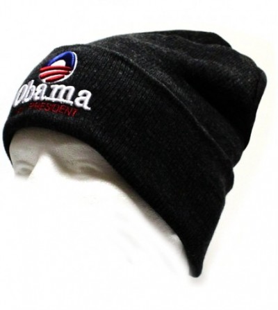 Balaclavas Skiobm Obama Ski Hat - Black - CF11B92DCHX