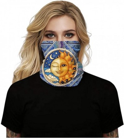 Balaclavas Unisex Bandana Face Mask Seamless Colorful Neck Gaiter Rave Face Cover Balaclava for Sun Dust Protection - CP1992H...