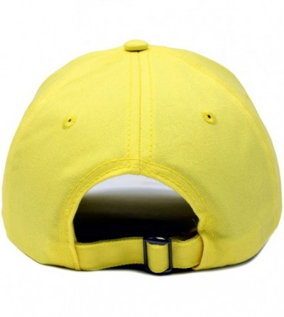 Baseball Caps Outdoor Cap Mountain Dad Hat Hiking Trek Wilderness Ballcap - Minion Yellow - CT18SLY608O
