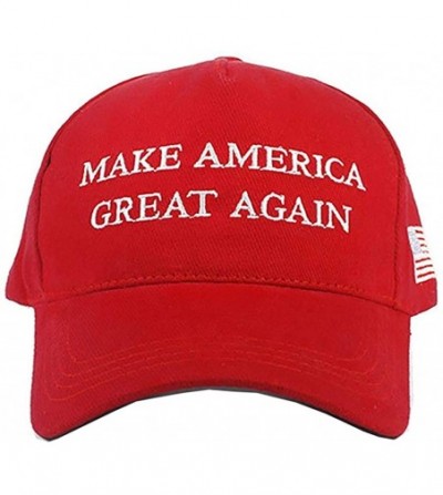 Baseball Caps Keep America Great Hat Donald Trump President 2020 Slogan with USA Flag Cap Adjustable Baseball Cap - CF18QR0Q8ET