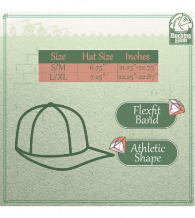 Baseball Caps Bancroft - Men's Hashtag Flexfit Baseball Cap Hat - Maroon - CR18UZ752S5