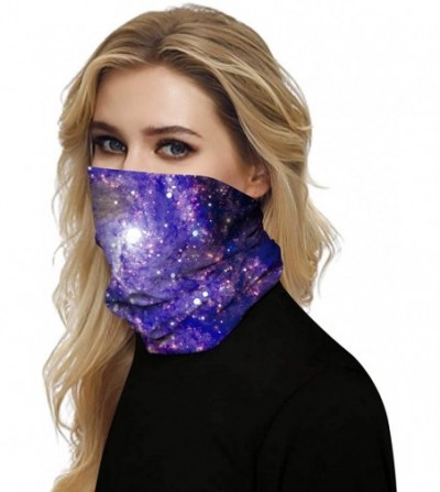 Balaclavas Seamless Rave Bandana Face Mask Neck Gaiter Scarf Headwear Balaclava for Men Women Dust Wind Sun Protection - C919...