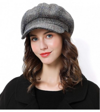 Berets Women Beret Newsboy Hat French Cotton Cap Classic Autumn Spring Winter Hats - C318LAXLN7D