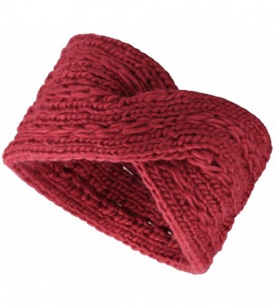 Womens Winter Crochet Headwrap Headband