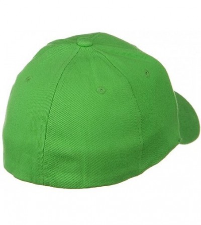 Baseball Caps Low Profile Washed Flex Cap - Lime - CF18GZ2QNNU