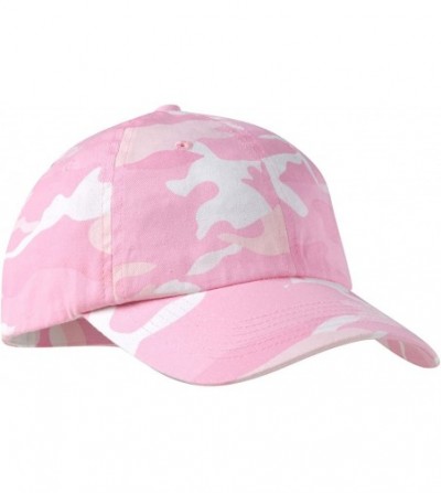 Baseball Caps Camouflage Cap- Color - Pink Camo- Size - One Size - C0111J23MUZ