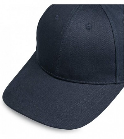 Baseball Caps Baseball Cap Summer Hat With Adjustable Velcro For Men And Women - Blue - CR18WLKH5IY